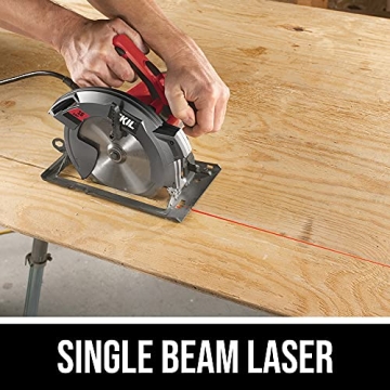 SKIL Circular Saw 15 Amp Laser Guide for Precision Cutting