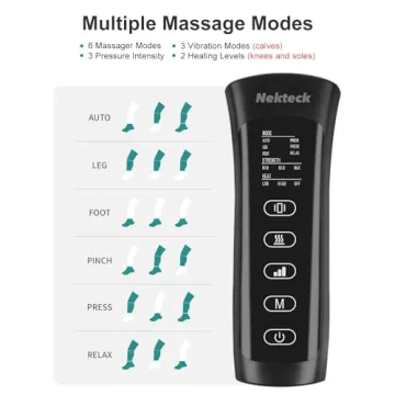 Nekteck Leg Massager for Pain and Improved Circulation