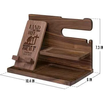 Marine Corps Phone Docking Station - Unique Gift