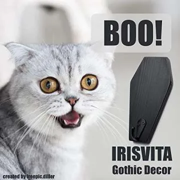 IRISVITA Coffin Key Holder Set - Spooky Home Decor