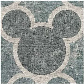 Ruggable x Disney Washable Mickey Trellis Rug - Perfect for All Spaces