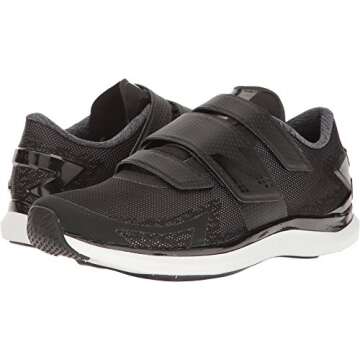 New Balance Women's WX09 V1 Cycle Shoe, Black/Thunder, 8.5 B US