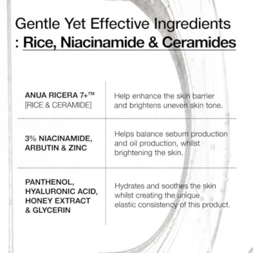 Hydrating and Brightening ANUA Rice Ceramide Serum