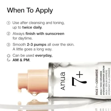 Hydrating and Brightening ANUA Rice Ceramide Serum