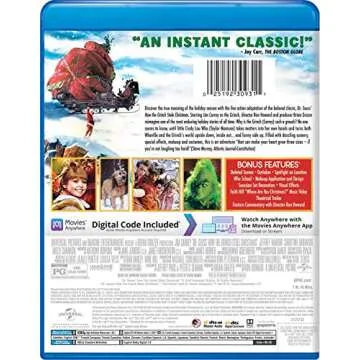 Dr. Seuss' How The Grinch Stole Christmas on Blu-ray