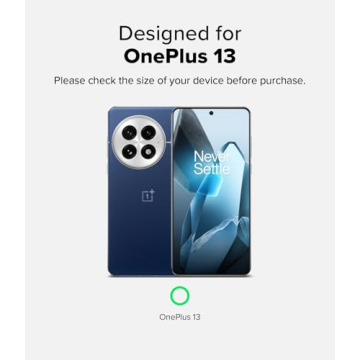 Ringke Fusion-X [Precise Cutouts for Camera Lenses] Compatible with OnePlus 13 Case, Augmented Bumper Clear Hard Back Heavy Duty Shockproof Protective Cover - Black