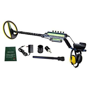 Minelab Excalibur II Waterproof Deep Dive Metal Detector for Adults with Slimline 10" Coil (Waterproof Headphones Included)