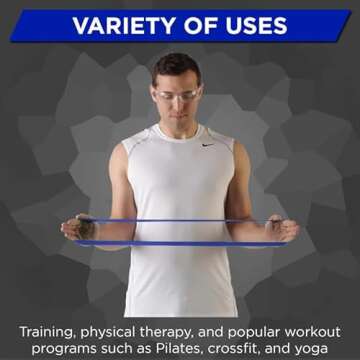 THERABAND Resistance Band Loop for Strength Training & Rehab