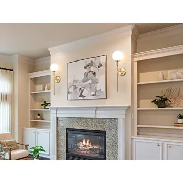 Stylish Tumgog Battery Operated Wall Sconces Set of 2