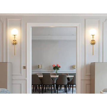 Stylish Tumgog Battery Operated Wall Sconces Set of 2