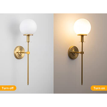 Stylish Tumgog Battery Operated Wall Sconces Set of 2