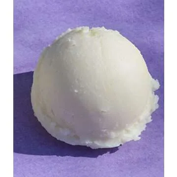 3CayG Mango Butter 5LB All Natural Bulk| Great for Whipped Body Butter Lotion and Soap Making Wild Harvested Naturally Refined