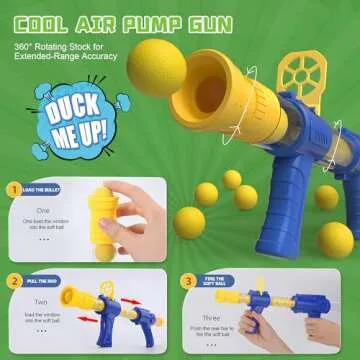 ROHSCE Shooting Toys for Kids 3-5 - Fun Target Game