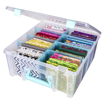 ArtBin Super Satchel Double Deep Storage Box – Organize Your Craft Supplies Efficiently