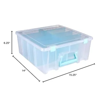 ArtBin Super Satchel Double Deep Storage for Crafts