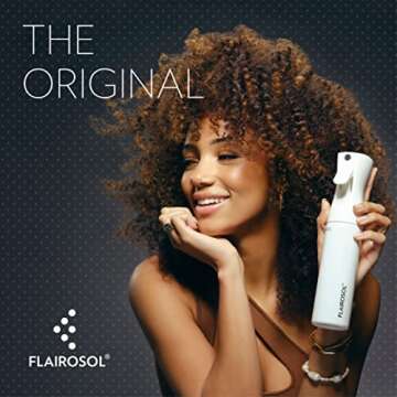 FLAIROSOL - The Original, Spray Bottle for Hair, Continuous Ultra Fine Water Mister Spray Bottle for...