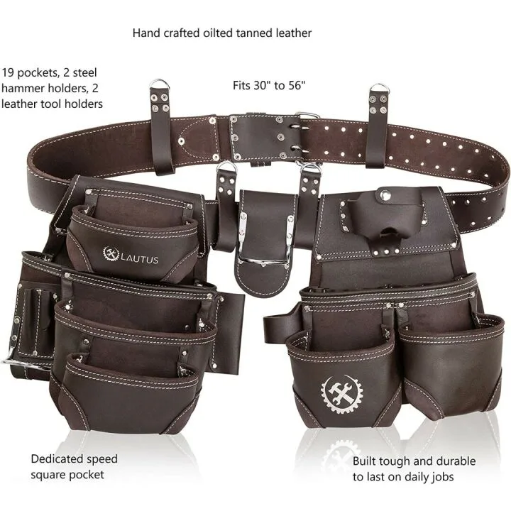 Lautus Leather Tool Belt