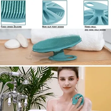 INNERNEED Silicone Body Cleansing Brush for Gentle Exfoliation