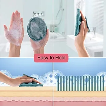 INNERNEED Silicone Body Cleansing Brush for Gentle Exfoliation