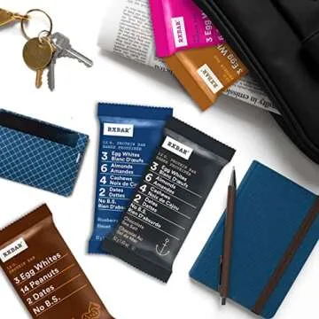 RXBAR Whole Food Protein Bar, Gluten Free Snack, Variety Pack, 1.83 Ounce Bars, Pack of 25