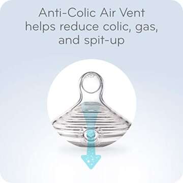 NUK Simply Natural Baby Bottle with SafeTemp