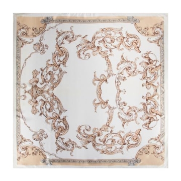 Silk-Like Printed Scarf for Women - RIIQIICHY