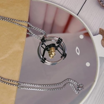 Cyber Bullet Necklace Game Inspired Gift for Fans