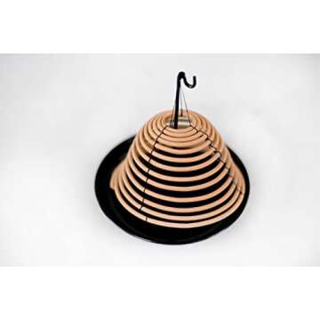 Rool Hanging Citronella Incense Coil and Holder Outdoor Candles Backyard and Camping Lighting Citronella Oil Incense Stick