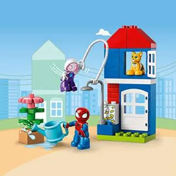 LEGO DUPLO Spider-Man's House Building Toy for Kids