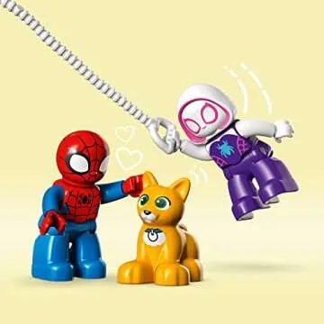 LEGO DUPLO Spider-Man's House Building Toy for Kids