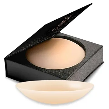 FLANCCI Nipple Cover Silicone Nipple Pasties for Women, Sticky, Reusable, Waterproof