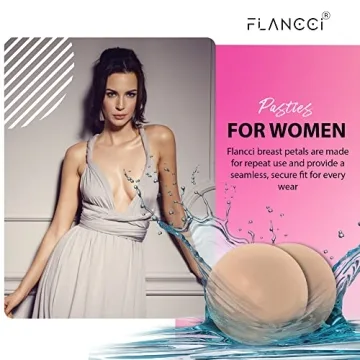 FLANCCI Reusable Silicone Nipple Pasties for Women