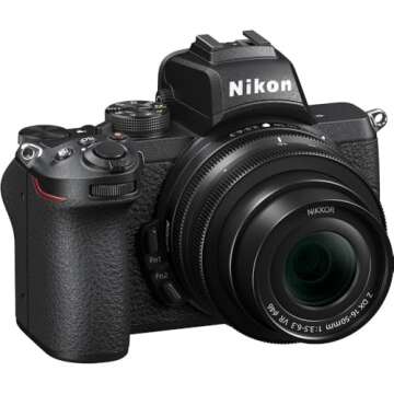 Nikon Z50 Mirrorless Camera Bundle with Lenses & Accessories