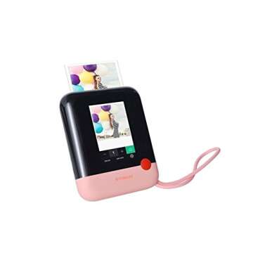 Polaroid Pop Wireless Portable Instant 3x4 Photo Printer & Digital 20MP Camera with Touchscreen Display (Pink) Built-in Wi-Fi, 1080p HD Video