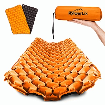 PowerLix Ultralight Inflatable Camping Pad for Adventurers
