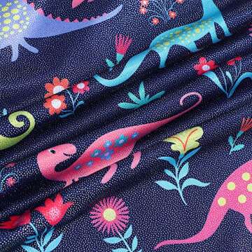 HOZIY Toddler Leotards for Girls Gymnastics 2t 1t 1-2t 12-18 18-24 Months Baby Girls Rainbow Colorful Multicolored Dinosaur Cartoon Biketard Sparkly