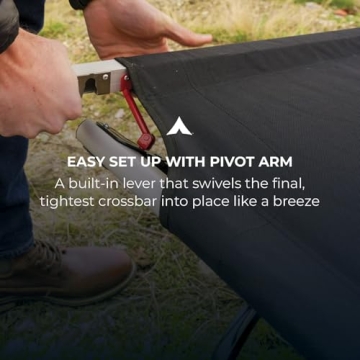 Teton Sports XXL Camping Cot - The Ultimate Comfort for Outdoors