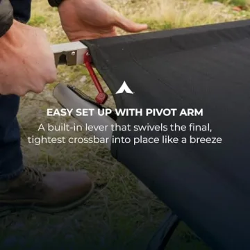 Teton Sports XXL Camping Cot - The Ultimate Comfort for Outdoors