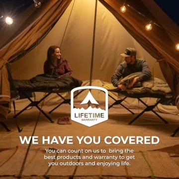 Teton Sports XXL Camping Cot - The Ultimate Comfort for Outdoors