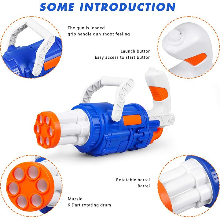 Automatic Foam Dart Gun for Kids and Adults