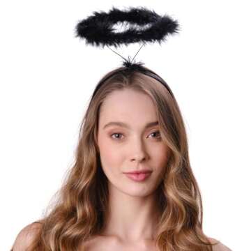 Funcredible Angel Halo Headbands for Costumes and Events