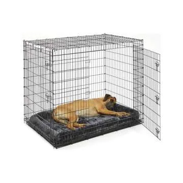Midwest 54-Inch Dog Crate for XXL Breeds - Durable & Spacious