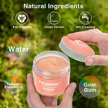 TICARVE Cleaning Gel for Car & Keyboard Dust Removal