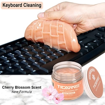 TICARVE Cleaning Gel for Car & Keyboard Dust Removal