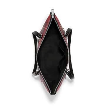 Coach Gallery Tote Shoulder Bag, Red/Black Multi