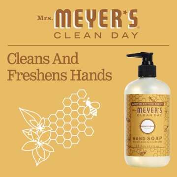 Mrs. Meyer's Honeycomb Liquid Hand Soap - Natural & Cruelty-Free