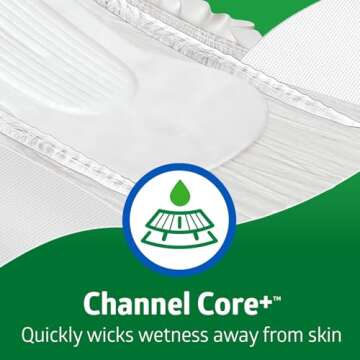 Medline FitRight Ultra Adult Diapers, Disposable Incontinence Briefs, Leak-Proof Diaper, Absorbent Briefs For Men and Women, Maximum Protection, Medium, 32 – 44 in, 20 briefs per bag