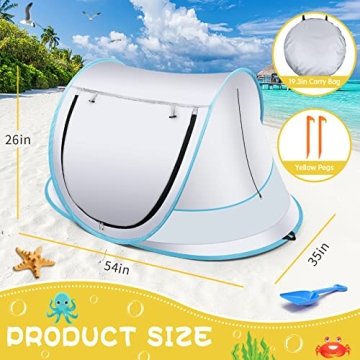 Baby Beach Tent, Lightweight Pop-Up UV Protective Tent