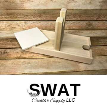 SWAT Handmade Glue Gun Holder with Non-Slip Feet