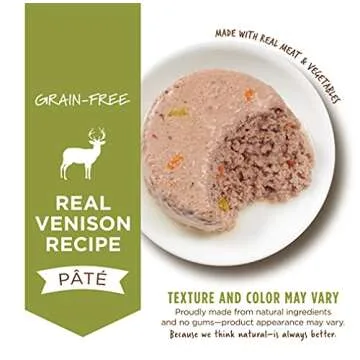 Instinct Original Pate Cat Food - Grain-Free Recipe with Real Venison (Pack of 12) 5.5 oz